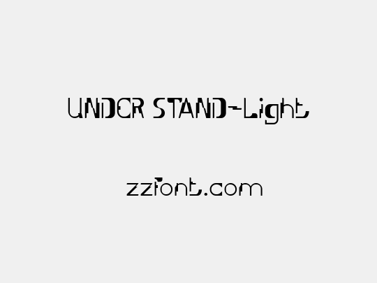 UNDER STAND-Light