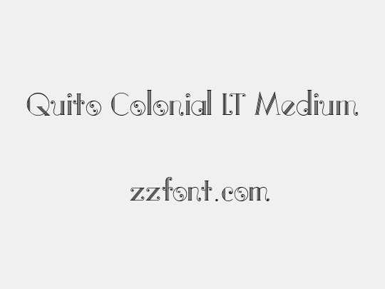 Quito Colonial LT Medium