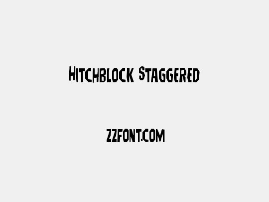 Hitchblock Staggered