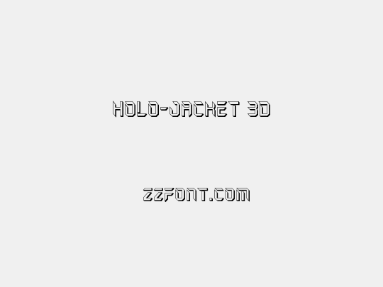 Holo-Jacket 3D