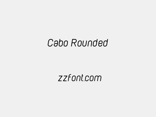Cabo Rounded