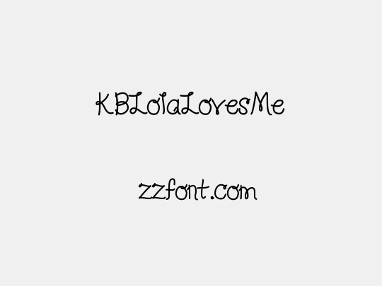 KBLolaLovesMe