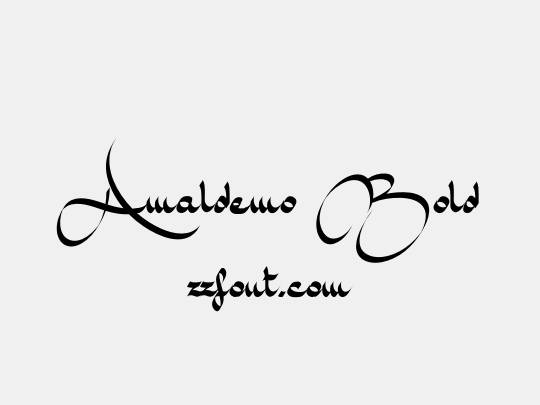 Amaldemo-Bold
