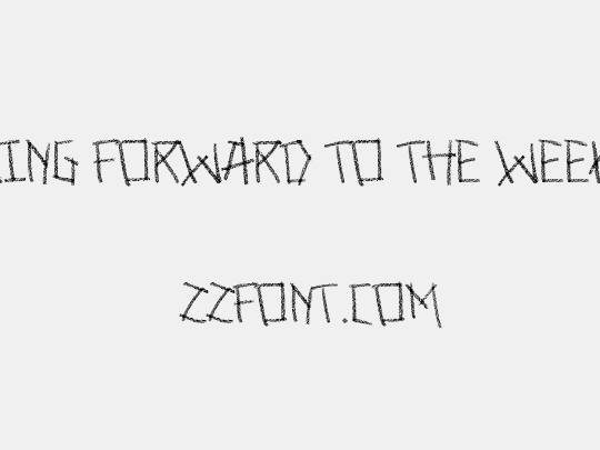 Looking forward to the weekend!
