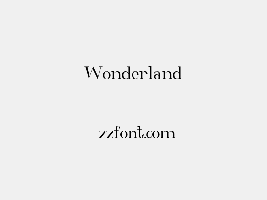 Wonderland
