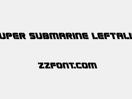 Super Submarine Leftalic
