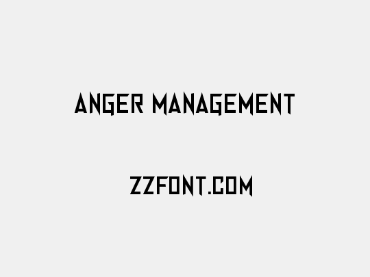 Anger Management
