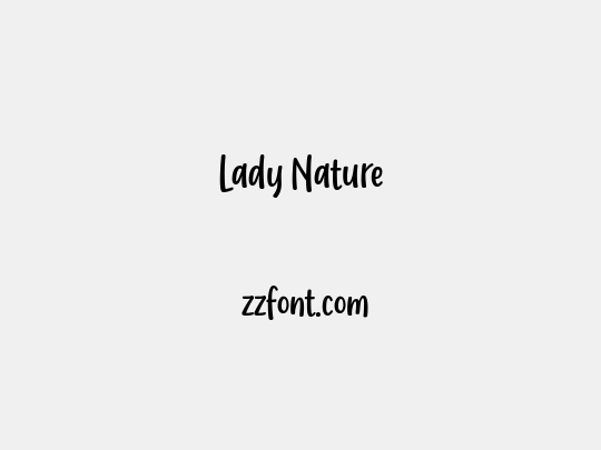 Lady Nature