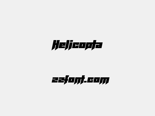 Helicopta