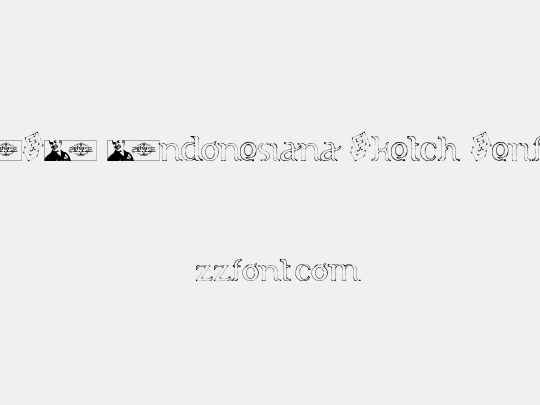 FTF Indonesiana Sketch Serif v.