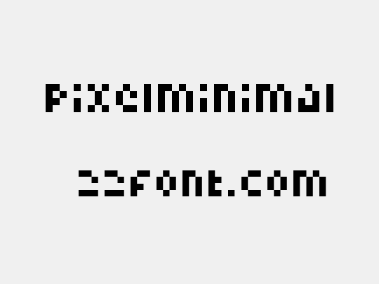 Pixelminimal