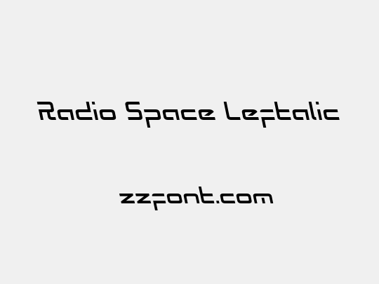 Radio Space Leftalic