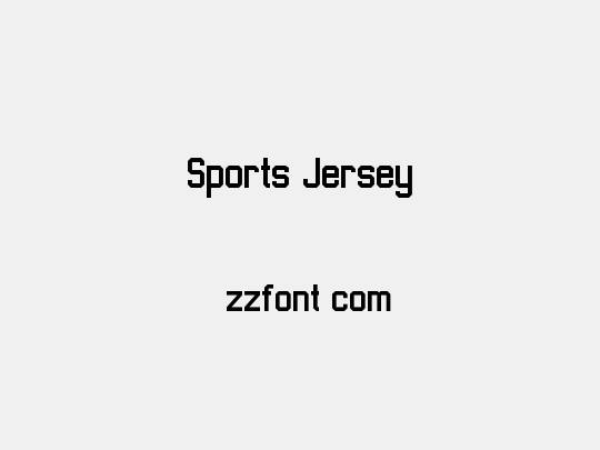 Sports Jersey