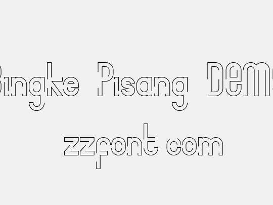 Bingke Pisang DEMO