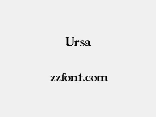 Ursa