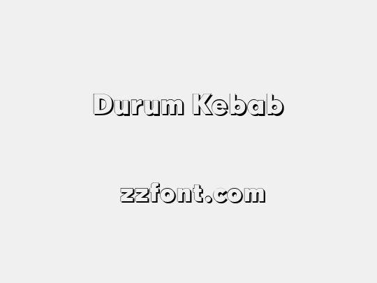 Durum Kebab
