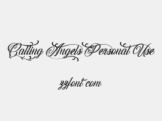 Calling Angels Personal Use