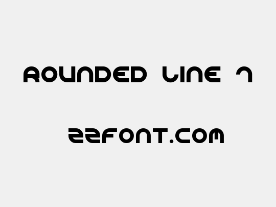 Rounded Line 7