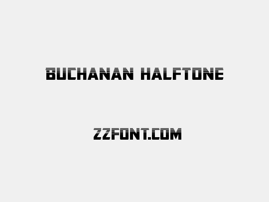 Buchanan Halftone