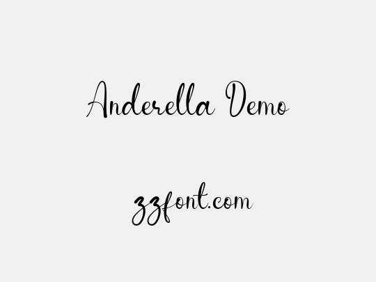 Anderella Demo