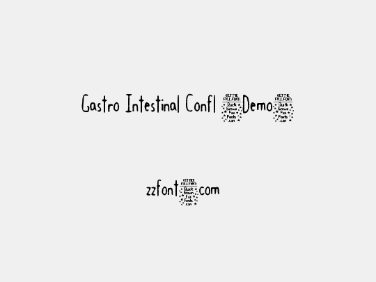Gastro Intestinal Confl (Demo)
