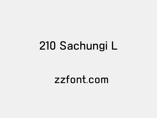 210 Sachungi L