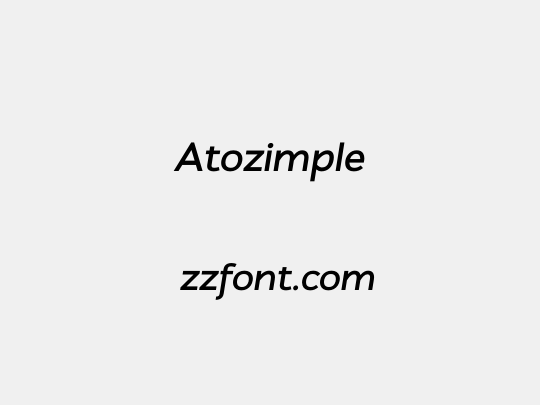 Atozimple
