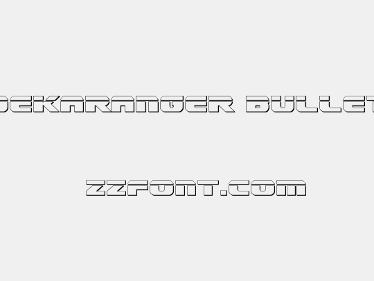 Dekaranger Bullet
