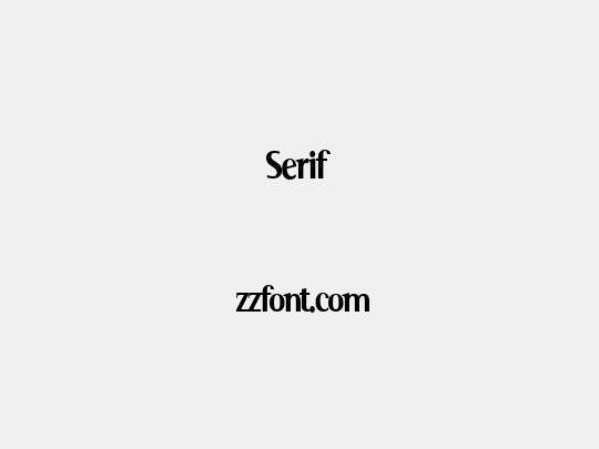 Serif
