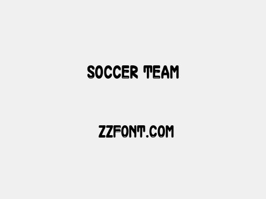 Soccer Team