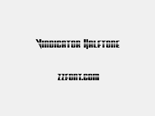 Vindicator Halftone
