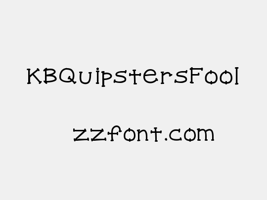 KBQuipstersFool