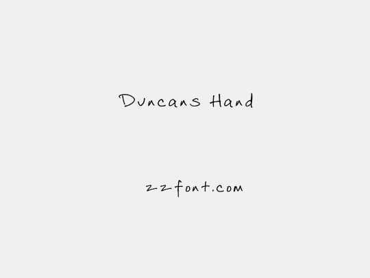 Duncans Hand