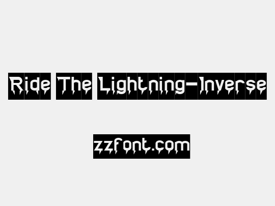 Ride The Lightning-Inverse