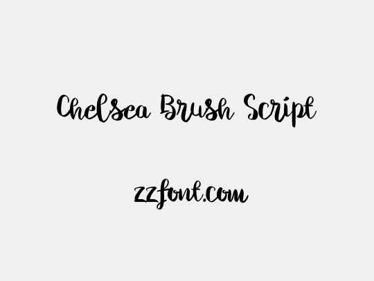 Chelsea Brush Script