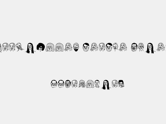 woodcutter people faces