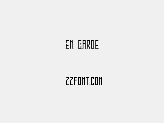 En Garde