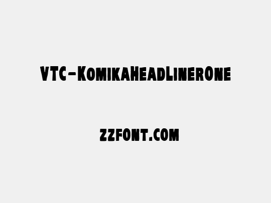VTC-KomikaHeadLinerOne
