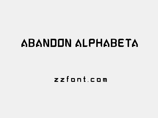 ABANDON ALPHABETA