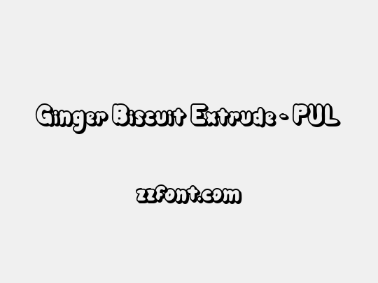 Ginger Biscuit Extrude - PUL