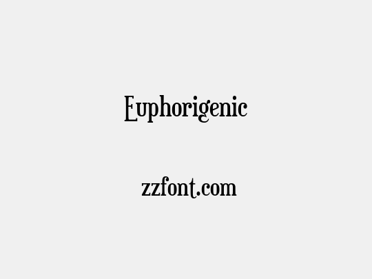 Euphorigenic