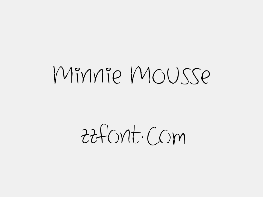 Minnie Mousse