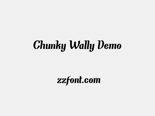 Chunky Wally Demo