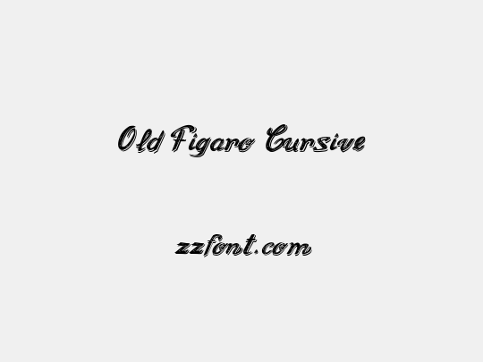 Old Figaro Cursive