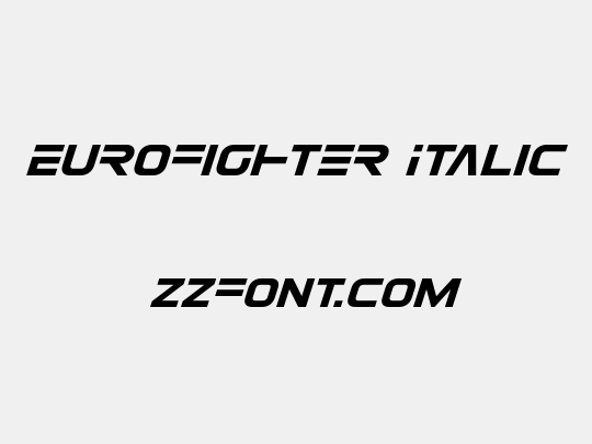 Eurofighter Italic