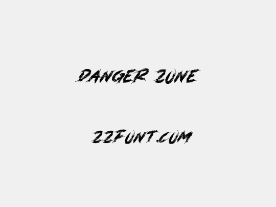DANGER ZONE