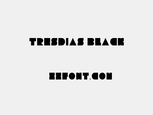 Tresdias Black