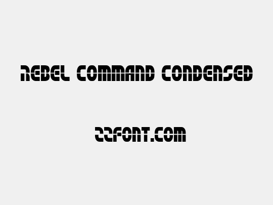Rebel Command Condensed