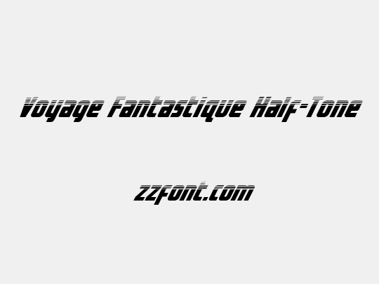 Voyage Fantastique Half-Tone
