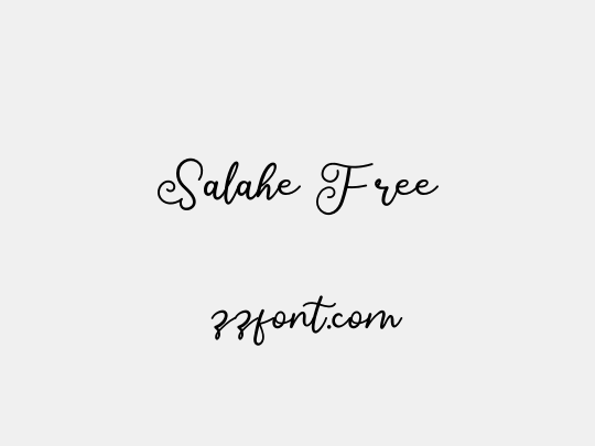 Salahe Free